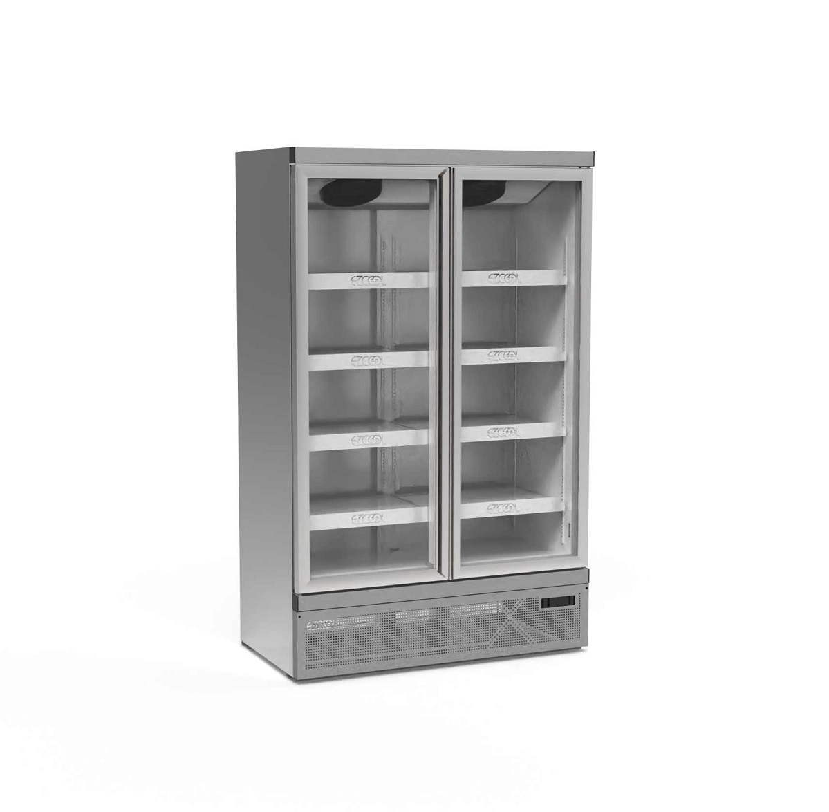 two-door-refrigrator یخچال فروشگاهی دو درب اسپات مدل EZCOOL.R125